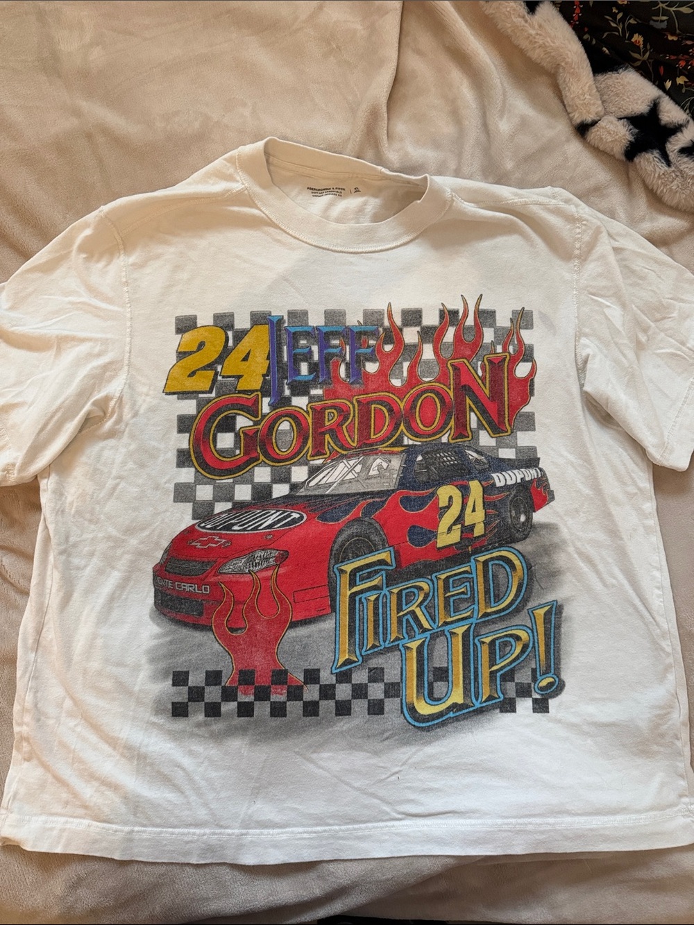 Abercrombie & Fitch Jeff Gordon “Fired Up”Graphic Short-Sleeve Tee